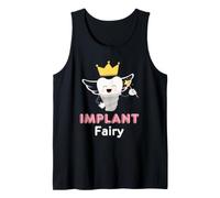 Tooth Implant Fairy Dental Implants Tooth Replacement Camiseta sin Mangas