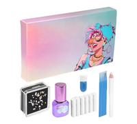 Tooth Jewelry Gems Kit, Tooth Gem Starter Kit, Professional Fashion Tooth Gem Kit, Fashionable Tooth Crystals, Jewelry Starter Kit, Artificial Crystal Tooth Ornaments for Sparkling Smile