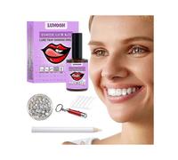 Tooth Jewelry Kit Diy Teeth Gems Kit with Glues And Light Firm Reliable Clear Precious Stone Crystal Tooth Ornaments Jewellery