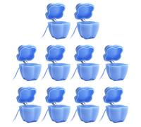 Tooth Keepsake Box - 10-Piece Colorful Toddler First Teeth Saver Case | Keepsake Box For Boys, Girls, School, Nursery, Kindergarten, Home, Playroom, Baby Memory Collection, Baby Shower Gift,