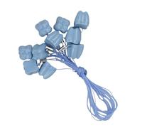 Tooth Keepsake Box - 10PCS Baby Teeth Holder, Cute Tooth-Shaped Storage Box | for Child Toddler Boy Girl Home Travel Nursery School | Baby Teeth Jar Gift for Memory Preservation