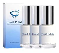 Tooth Polish,Whitening Tooth Paint,Instant Teeth Whitening Paint,Safe Formula & Long-Lasting Results Teeth Polish,Portable And Convenient, Easy To Use. (3pcs)