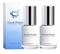 Tooth Polish,Whitening Tooth Paint,Instant Teeth Whitening Paint,Safe Formula & Long-Lasting Results Teeth Polish,Portable And Convenient, Easy To Use. (2pcs)