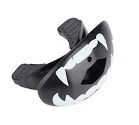 Tooth Protector Rugby Mouthguard, Teeth Protector for Boxing Football Rugby Sports Mouthguards (dientes blancos y negros)