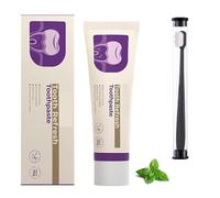 Tooth Refresh Toothpaste,Tooth Restore Toothpaste with Hydroxyapatite,Freshen Breath Whitening,Natural Oral Care&Enamel Repair,Helps Remove Coffee,Tea&Wine Stain,Fresh Minty Gel for Men Women 100g (1)