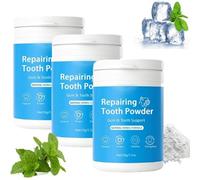Tooth Repairing Powder with Micro Hydroxyapatite + Minerals and Zanthoxylum,Natural Herbal Tooth Repairing for Gum,Strengthens & Purifies & Stabilizes Teeth,Protects Gums & Roots,Boosts Enamel (3)