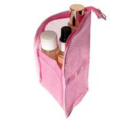 Toothbrush Bag - Stand Up Storage Pouch | Waterproof Travel Toiletry Bag With Toothbrush Holder | For Women Men Pen Bathroom Vacation Camping Hiking, Portable Upright Design, Pen Holder Storage
