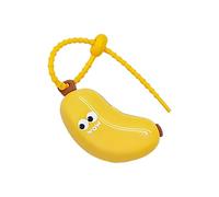 Toothbrush Cover, Portable Protective Banana Toothbrush Case Compact Travel Hygienic Protector for Kids and Adults, Vacation, Daily Use, Outdoor Activities, Gold School, Atributo único, Se référer au