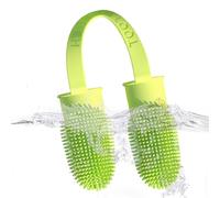 Toothbrush Dog - Cepillo de silicona para perros | Finger Cots Dogs Dentall Care | Reusable Silicone Toothbrushes With Two Fingers For Dogs And Cats Dentall Care For Small Animals Gentle