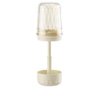 Toothbrush Holder, Toothbrush Case, Transparent Design Leakproof Build Lightweight Structure, Kit Travel for Vacations, Bathrooms, Organizing, Hotel 3.31x3.31x10.04 Inches