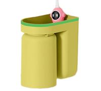 Toothbrush Holder Wall Mounted - Adhesive Wall Shower Toothbrush Rack | Bathroom Accessories Organizer with Strong Self-Adhesive, No Drill Needed, for Toothpaste,Cup, Razor, Space Saving Storage for B