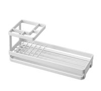 Toothbrush Holders | Rustproof Metal 4 Slots Storage Holder with Drainage