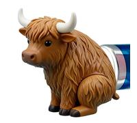 Toothpaste Cap Dispenser - Squeeze Free Lid for Bathroom | Automatic Flow Design with Leakproof Seal, Free Application, Easy Cleaning Nozzle, Hygienic Solution 1.97x1.97x1.57 in