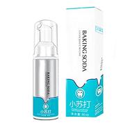 Toothpaste Cleansing Foam, 2021 Mousse Foam Whitening Toothpaste, 60ml Baking Soda Toothpaste, Intensive Stain Removal Toothpaste, Ultra-fine Mousse Foam, Travel Friendly, Easy to Use (1Pcs)
