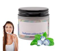Toothpaste Tablets - Chewable Toothpaste Tablets, Fluoride-Free, Remineralizing Nano Hydroxyapatite, Nano Hydroxyapatite Toothpaste, Refreshing Breath Removing Stains