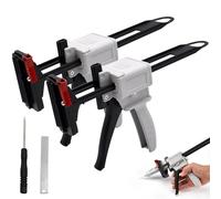 Toothpaste Tube Glue Gun Tube Squeezing Machine, 2025 New Universal Glue Dispenser, for Cream Adhesive Sealant and Repair Tool Applications, for 40-100g/ml (2PCS)