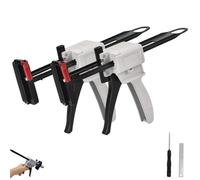 Toothpaste Tube Glue Gun, Universal Manual Toothpaste Squeezer Tube Gun, for Cream Adhesive Sealant and Repair Tool Applications, for 40-100g/ml (2 set)