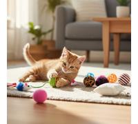 Tootoy! Caja con Juguetes Interactivos para gatos