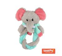 Tootoy! Puppy Elephant Ring Cuddler peluche para cachorros