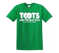 Toots & The Maytals 54-46 was My Number - Camiseta para mujer y hombre, verde (Irish Green), M