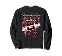 Tootsie Roll Chrome Logo with Red Lightning Candy Sudadera
