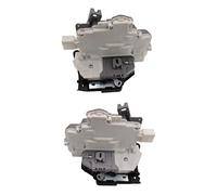 TOOWGM 4PCS Izquierda y derecha Ejecutor de bloqueo de puerta trasera de la puerta principal Para Passat Tiguan Touareg Para Q3 Q5 Q7 A4 A5 TT SEAT IBIZA 3C1837015A 3C1837016A 3C4839015A 3C4839016A