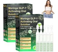 TOOYES Meglutide GLP-1 Solución oral activadora, gotas Tooyes Glp-1, extracto natural de plantas, suero complejo de péptidos GLP-1, gotas GLP 1, para hombres y mujeres (2 cajas)