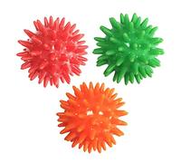 TOOYFUL 3 Unids Bolas de con Punta Relajación 6 Cm Rodillos de Ejercicio con Punta Portátiles de Mano Bola de de Entrenamiento Físico para Pies, Azul
