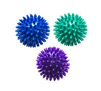 TOOYFUL 3x Bolas de con Bola de para pies Bola de con Rodillos Bola de ejercicio para músculos Manos Cuello Ejercicio de, estilo c