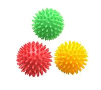 TOOYFUL 3x Bolas de con Bola de para pies Bola de con Rodillos Bola de ejercicio para músculos Manos Cuello Ejercicio de, estilo b