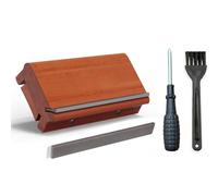 Tooyfuldingulness - Junta protectora de guitarra pulida, varilla de ajuste para corona, herramienta de molienda de guitarra