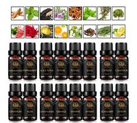 Top 16 tipos aromaterapia menta aceites esenciales set para difusor, 100% puro aceite esencial kit para humidificador-jazmín, mirra, sándalo, ciprés, alcanfor, tomillo,hinojo...aceites esenciales set