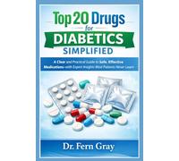 Top 20 Drugs For Diabetics Simplified: A Clear and Practical Guide to Safe, Effective Medications-with Expert Insights Most Patients Never Learn