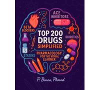 Top 200 Drugs Simplified: Pharmacology Coloring Book & Study Guide: Over 300+ pages of Clinical Pearls, Memory Aids, High-Yield Reviews for Medical, ... Technicians (NCLEX, PTCB, USMLE, NAPLEX)