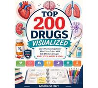 TOP 200 DRUGS VISUALIZED: Learn Pharmacology Faster With Color-Coded MOA, Side Effects & Dosages- NCLEX, PTCB, NAPLEX & USMLE