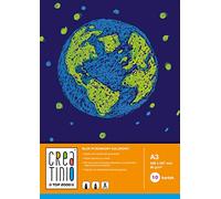 TOP-2000 400079848 CREATINIO - Bloc de dibujo (A3, 10 hojas, 80 g/m2, 10 unidades), color blanco