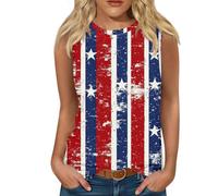 Top Azul Marino Mujer Incorporado Talla Grande Camisa Sin Mangas Mujer Running Women Roja Ropa Vestir Blusa Tank Top, Sujetador Palabra Blancas Camisolas Algodon Camiseta Tirantes, L