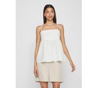 Top babydoll VILA con lazo textura tela blusa VIKADIA NUEVO