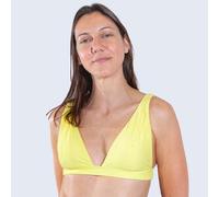 Top Bikini Mujer Halter Amarillo 2XS