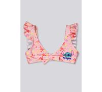 Top Bikini Volantes Stitch - Coral - Top Bikini Niña Disney talla 8
