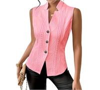 Top Blanco Mujer Sin Mangas Basicas Camiseta Sin Mangas Plateado Yoga Chaleco Vestir Marron Camiseta Tirantes Deporte, Tallas Grandes Fiesta Blancas Elegantes Interior Blusas Tank Top Mujer, M