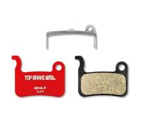 Top Brake Pastillas de Freno de Bicicleta de Disco BD18 para Shimano alfine S500,S501,Deore M765, SLX M665,Saint M800,XTR M965 M975,M545 M505 M605;TRP Dash Carbon