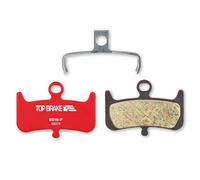 TOP BRAKE pastillas de freno de disco de bicicleta para Hayes Dominion A4 (Performance - Rojo)