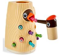 Top Bright Juguetes Magnéticos para Niños, Juego de Capturar Gusanos Montessori, Juguetes Educativos a Partir de 2, 3, 4 Años para Niños y Niñas Regalos