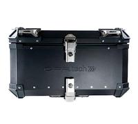 Top Case GPR Tech 800 MT Touring 2022/2023 e5 Top Case ALPI-Tech 55 LT Negro Estuche Superior en Aluminio, Color Negro Plateado con Placa específica incluida Capacidad 55 LT.