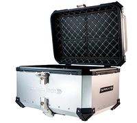 Top Case GPR Tech F 800 GS Adventure 2016/2018 Top Case ALPI-Tech 45 LT. Silver Estuche Superior en Aluminio, Color Plata con Placa específica incluida Capacidad 45 LT.