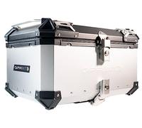 Top Case GPR Tech F 850 GS 2021/2023 e5 Top Case ALPI-Tech 45 LT. Plata Caja Superior en Aluminio, Color Plata con Placa específica incluida Capacidad 45 LT.