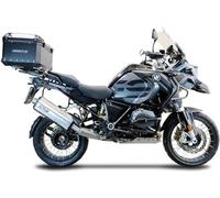 Top Case GPR Tech R 1200 GS Adventure 2014/2016 e3 Top Case ALPI-Tech 35 LT. Negro Estuche Superior en Aluminio, Color Negro Plata con Placa específica incluida Capacidad 35 LT.
