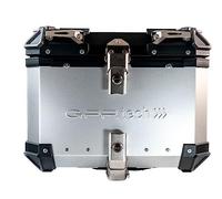 Top Case GPR Tech R 1200 RS LC 2017/2019 e4 Top Case ALPI-Tech 35 LT. Silver Estuche Superior en Aluminio, Color Plateado con Placa específica incluida Capacidad 35 LT.