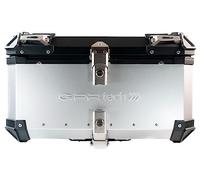 Top Case GPR Tech R 1250 R - RS 2019/2020 e4 Top Case ALPI-Tech 55 LT Silver Estuche Superior en Aluminio, Color Plateado con Placa específica incluida Capacidad 55 LT.